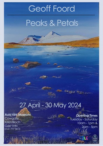 Geoff Foord, Peaks and Petals poster